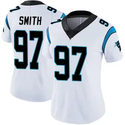 T.J. Smith Carolina Panthers Limited Women's Vapor Untouchable Jersey (White)