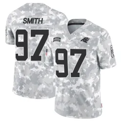 T.J. Smith Carolina Panthers Limited Youth 2024 Salute to Service Jersey (Arctic Camo)