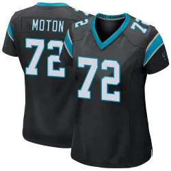 Taylor Moton Carolina Panthers Game Women's Team Color Jersey (Black)