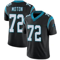Taylor Moton Carolina Panthers Limited Men's Team Color Vapor Untouchable Jersey (Black)