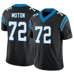 Taylor Moton Carolina Panthers Limited Men's Vapor F.U.S.E. Jersey (Black)