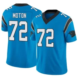 Taylor Moton Carolina Panthers Limited Men's Vapor F.U.S.E. Jersey (Blue)