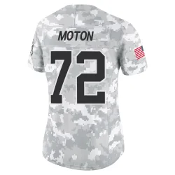 Taylor Moton Carolina Panthers Limited Women's 2024 Salute to Service Jersey (Arctic Camo)