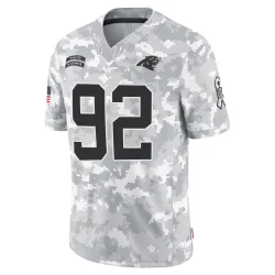 Tershawn Wharton Carolina Panthers Limited Men's 2024 Salute to Service Jersey (Arctic Camo)