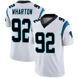 Tershawn Wharton Carolina Panthers Limited Men's Vapor Untouchable Jersey (White)