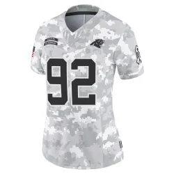 Tershawn Wharton Carolina Panthers Limited Women's 2024 Salute to Service Jersey (Arctic Camo)