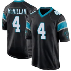 Tetairoa McMillan Carolina Panthers Game Men's Team Color Jersey (Black)