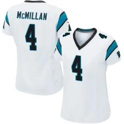 Tetairoa McMillan Carolina Panthers Game Women's Jersey (White)