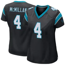 Tetairoa McMillan Carolina Panthers Game Women's Team Color Jersey (Black)