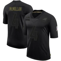 Tetairoa McMillan Carolina Panthers Limited Men's 2020 Salute To Service Jersey (Black)