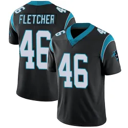 Thomas Fletcher Carolina Panthers Limited Men's Team Color Vapor Untouchable Jersey (Black)