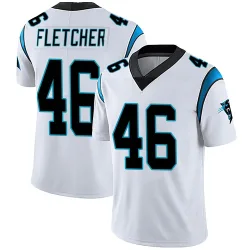 Thomas Fletcher Carolina Panthers Limited Men's Vapor Untouchable Jersey (White)