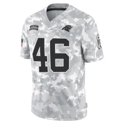 Thomas Fletcher Carolina Panthers Limited Youth 2024 Salute to Service Jersey (Arctic Camo)