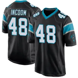 Thomas Incoom Carolina Panthers Game Men's Team Color Jersey (Black)