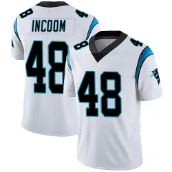Thomas Incoom Carolina Panthers Limited Men's Vapor Untouchable Jersey (White)