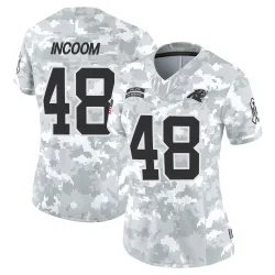 Thomas Incoom Carolina Panthers Limited Women's 2024 Salute to Service Jersey (Arctic Camo)