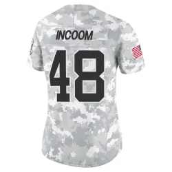 Thomas Incoom Carolina Panthers Limited Women's 2024 Salute to Service Jersey (Arctic Camo)