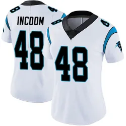 Thomas Incoom Carolina Panthers Limited Women's Vapor Untouchable Jersey (White)
