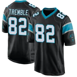 Tommy Tremble Carolina Panthers Game Men's Team Color Jersey (Black)