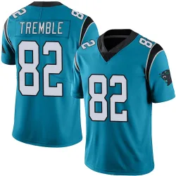 Tommy Tremble Carolina Panthers Limited Men's Alternate Vapor Untouchable Jersey (Blue)