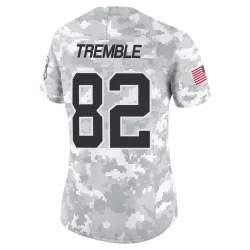 Tommy Tremble Carolina Panthers Limited Women's 2024 Salute to Service Jersey (Arctic Camo)