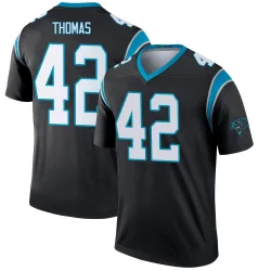 Trevian Thomas Carolina Panthers Legend Men's Jersey (Black)