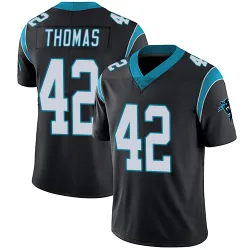 Trevian Thomas Carolina Panthers Limited Men's Team Color Vapor Untouchable Jersey (Black)