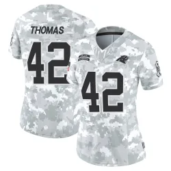 Trevian Thomas Carolina Panthers Limited Women's 2024 Salute to Service Jersey (Arctic Camo)