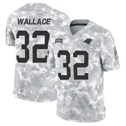 Trevin Wallace Carolina Panthers Limited Men's 2024 Salute to Service Jersey (Arctic Camo)