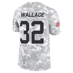 Trevin Wallace Carolina Panthers Limited Men's 2024 Salute to Service Jersey (Arctic Camo)