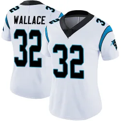 Trevin Wallace Carolina Panthers Limited Women's Vapor Untouchable Jersey (White)