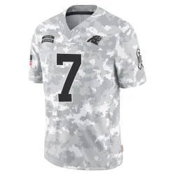 Tre'von Moehrig Carolina Panthers Limited Men's 2024 Salute to Service Jersey (Arctic Camo)