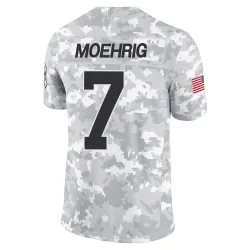 Tre'von Moehrig Carolina Panthers Limited Men's 2024 Salute to Service Jersey (Arctic Camo)