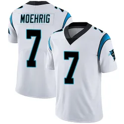 Tre'von Moehrig Carolina Panthers Limited Men's Vapor Untouchable Jersey (White)