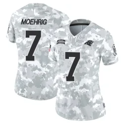 Tre'von Moehrig Carolina Panthers Limited Women's 2024 Salute to Service Jersey (Arctic Camo)