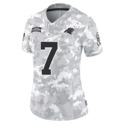Tre'von Moehrig Carolina Panthers Limited Women's 2024 Salute to Service Jersey (Arctic Camo)