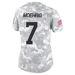 Tre'von Moehrig Carolina Panthers Limited Women's 2024 Salute to Service Jersey (Arctic Camo)