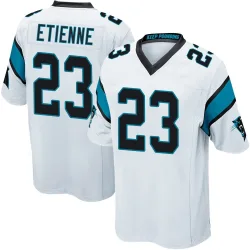 Trevor Etienne Carolina Panthers Game Men's Jersey (White)