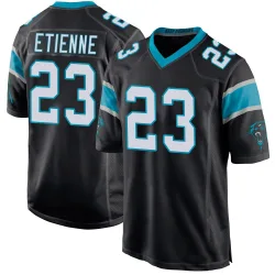 Trevor Etienne Carolina Panthers Game Men's Team Color Jersey (Black)