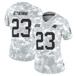 Trevor Etienne Carolina Panthers Limited Women's 2024 Salute to Service Jersey (Arctic Camo)