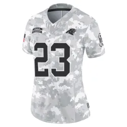 Trevor Etienne Carolina Panthers Limited Women's 2024 Salute to Service Jersey (Arctic Camo)