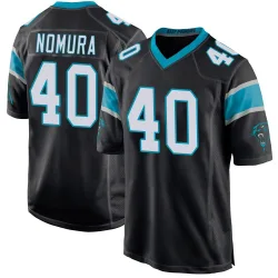 Tuasivi Nomura Carolina Panthers Game Men's Team Color Jersey (Black)