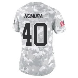 Tuasivi Nomura Carolina Panthers Limited Women's 2024 Salute to Service Jersey (Arctic Camo)