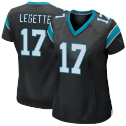 Xavier Legette Carolina Panthers Game Women's Team Color Jersey (Black)