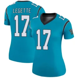 Xavier Legette Carolina Panthers Legend Women's Color Rush Jersey (Blue)