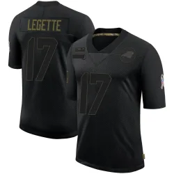 Xavier Legette Carolina Panthers Limited Men's 2020 Salute To Service Jersey (Black)