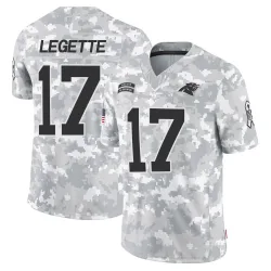 Xavier Legette Carolina Panthers Limited Men's 2024 Salute to Service Jersey (Arctic Camo)