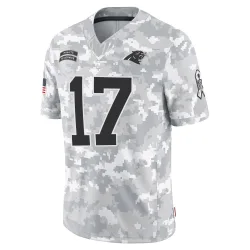 Xavier Legette Carolina Panthers Limited Men's 2024 Salute to Service Jersey (Arctic Camo)