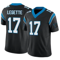 Xavier Legette Carolina Panthers Limited Men's Vapor F.U.S.E. Jersey (Black)