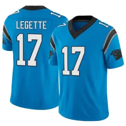 Xavier Legette Carolina Panthers Limited Men's Vapor F.U.S.E. Jersey (Blue)